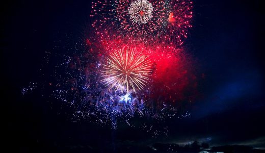 花火を綺麗に収める方法